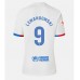 Barcelona Robert Lewandowski #9 Voetbalkleding Uitshirt 2023-24 Korte Mouwen